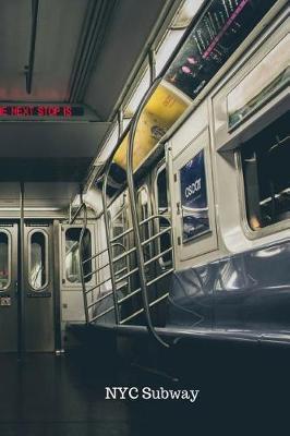 NYC Subway: Car Train New York City Vol 3 Blank Writing Notebook Lined Page Book Soft Cover Plain Journal Stationery Gift