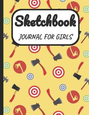 Sketchbook Journal for Girls: A Large Note Book for Girls of All Ages with Blank Paper for Drawing and Sketching: Artist Edition with Girly Cover
