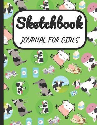 Sketchbook Journal for Girls: A Large Note Book for Girls of All Ages with Blank Paper for Drawing and Sketching: Artist Edition with Girly Cover