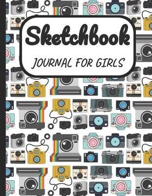 Sketchbook Journal for Girls: A Large Note Book for Girls of All Ages with Blank Paper for Drawing and Sketching: Artist Edition with Girly Cover