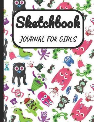Sketchbook Journal for Girls: A Large Note Book for Girls of All Ages with Blank Paper for Drawing and Sketching: Artist Edition with Girly Cover