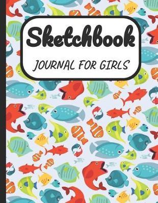 Sketchbook Journal for Girls: A Large Note Book for Girls of All Ages with Blank Paper for Drawing and Sketching: Artist Edition with Girly Cover