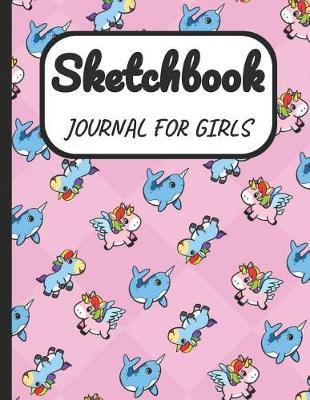 Sketchbook Journal for Girls: A Large Note Book for Girls of All Ages with Blank Paper for Drawing and Sketching: Artist Edition with Girly Cover