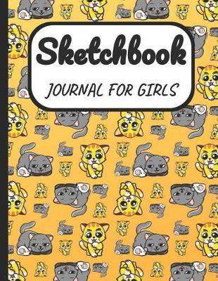 Sketchbook Journal for Girls: A Large Note Book for Girls of All Ages with Blank Paper for Drawing and Sketching: Artist Edition with Girly Cover