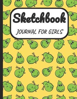 Sketchbook Journal for Girls: A Large Note Book for Girls of All Ages with Blank Paper for Drawing and Sketching: Artist Edition with Girly Cover