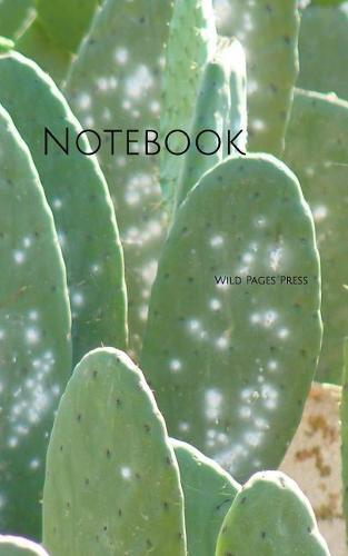 Notebook: Cactus green plant botanical garden