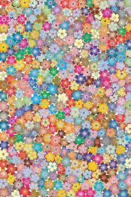 Psychedelic Flower Journal: Flower Themed Journal (6 X 9 Lined Notebook, 120 Pages)