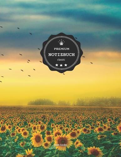 Premium Notizbuch: A4 150 Seiten Kariert Mit Doppelseitigem Rand (Mit Register, Seiten Numeriert, Vintage Softcover - Dickes Notizheft, Schulheft, Matheheft, Rezeptebuch, Schreibheft)