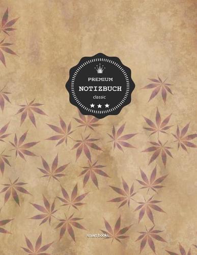 Premium Notizbuch: A4 150 Seiten Kariert Mit Doppelseitigem Rand (Mit Register, Seiten Numeriert, Vintage Softcover - Dickes Notizheft, Schulheft, Matheheft, Rezeptebuch, Schreibheft)