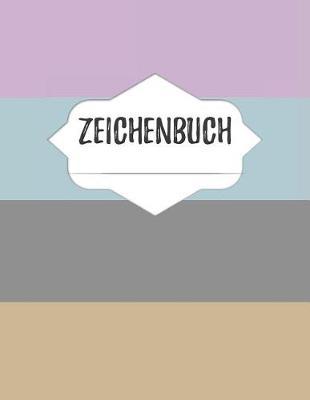 Zeichenbuch: Din A4, 130 Seiten, Leere Seiten Zum Selbstgestalten, Vintage, Softcover, Zum Zeichnen Fur Unterwegs Und Zuhause