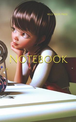 Notebook: Dressmaker profession substances sew material