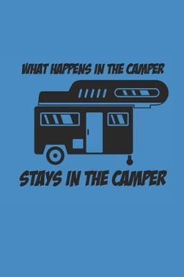 What Happens in the Camper Stays in the Camper: Camping Outdoor Notebook Camper Notizbuch Planer 6x9 Lined