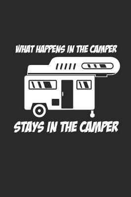 What Happens in the Camper Stays in the Camper: Camping Outdoor Notebook Camper Notizbuch Planer 6x9 Lined