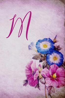M: Personalized Daily Prayer Journal with Matte Soft Cover. Guided Pages with Scripture Verses and Prompts for Spiritual Women to Write In