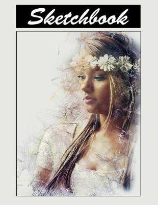 Colored Pencil Portrait: Sketchbook for Drawing Faces Large Blank 120 Pages 8.5x11