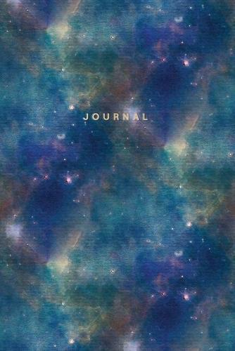 Journal: College Ruled Notebook - 120 Pages - Blue Evening Cloud