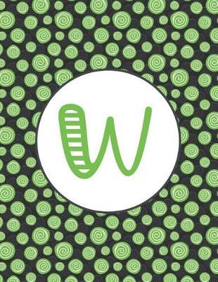 W: 2019 - 2020 Academic Planner: 8.5x11 Letter Size Monday Start Weekly Planner Horizontal Layout Habit Tracker Monthly Calendar