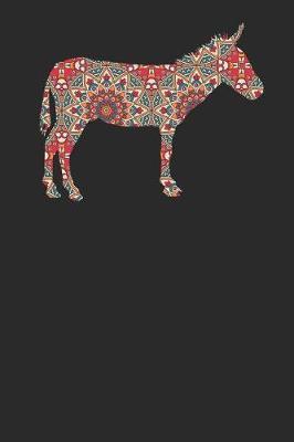 Ethnic Donkey: Donkeys Notebook, Dotted Bullet (6 x 9 - 120 pages) Animal Themed Notebook for Daily Journal, Diary, and Gift