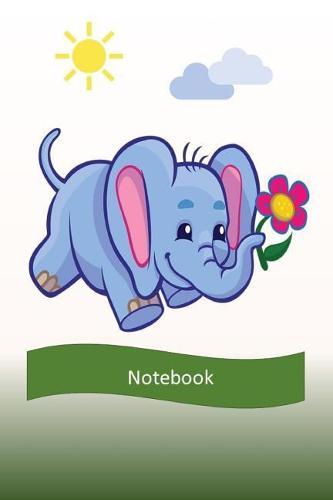 Notebook: Elephant Notebook For Kids - 190 pages - Size 6x9