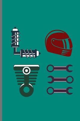 Love: Motocross Sports Race notebooks gift (6x9) Dot Grid notebook