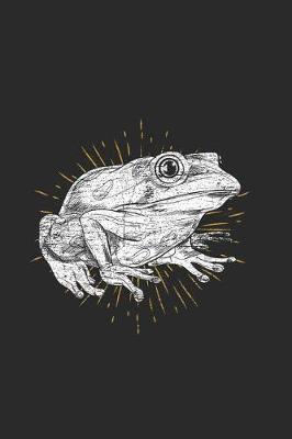Frog Drawing: Frogs Notebook, Dotted Bullet (6 x 9 - 120 pages) Animal Themed Notebook for Daily Journal, Diary, and Gift