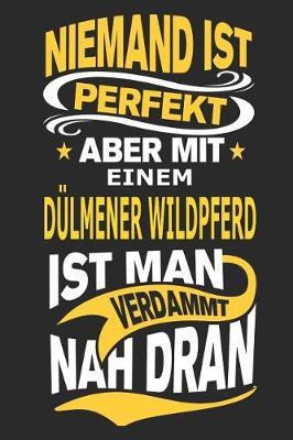 Niemand ist perfekt aber mit einem D lmener Wildpferd ist man verdammt nah dran: Pferd Notizbuch, Reiten Notizbuch, Geburtstag Geschenk Buch mit 110 linierten Seiten