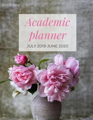 Academic planner July 2019-June 2020: Monthly Calendars with Holidays, Planner Schedule Organizer July 2019-June 2020 Time Management 52 week for family friends teachers