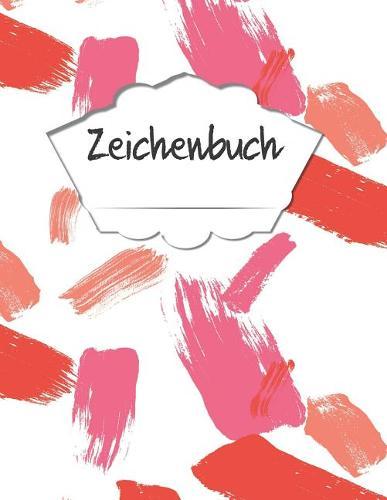 Zeichenbuch: DIN A4, 130 Seiten, leere Seiten zum Selbstgestalten, Vintage, Softcover, zum Zeichnen fur unterwegs und Zuhause