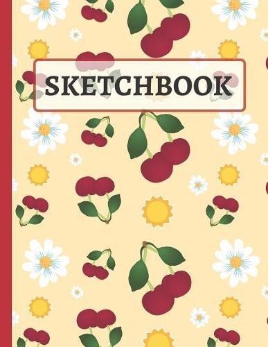 Sketchbook: Floral and Cherry Sketchbook to Practice Sketching, Drawing, and Creative Doodling