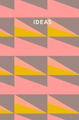 Ideas: Cute Pocket Journal with Sketchbook and Lined Pages for Writing and Drawing with Modern Geometric Quilt Pattern Cover Design in Blush and Gray