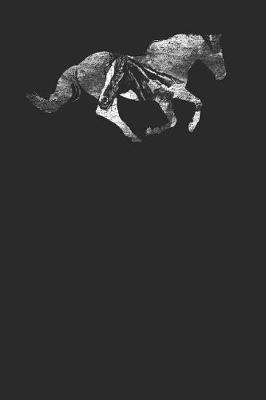 Horse Silhouette: Horses Notebook, Dotted Bullet (6 x 9 - 120 pages) Animal Themed Notebook for Daily Journal, Diary, and Gift