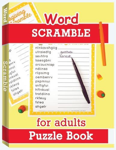 Word Scramble Puzzle Book for Adults: Large Print Word Puzzles for Adults, Jumble Word Puzzle Books, Word Puzzle Game