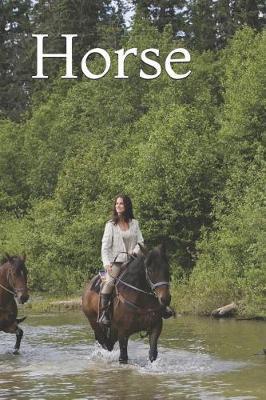 Horse: Animal Notebook Blank Lined Journal