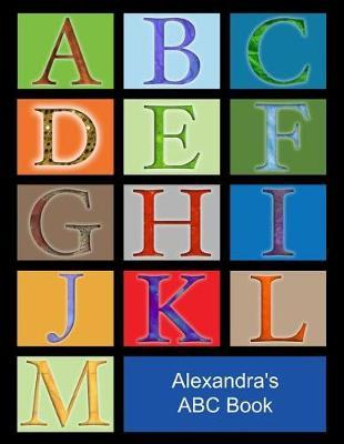 Alexandra's ABC Book: African American Girl with Black Hair