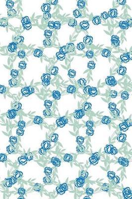 Blue Flowers: How To Remember All Your Passwords Compact Notebook Organizer Petite for remembering username PIN and login details