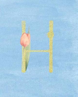 H: Academic Student Planner Weekly Monthly Planner August 2019 July 2020, Organizer Calendar and Agendas for High School Especially for Girls Blue Sky Watercolor Flower