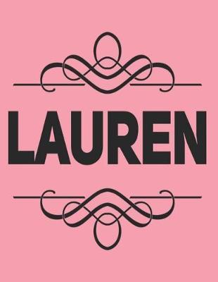 Lauren: Kids' blank-lined journal for developing creative writing skills and drawing boxes for doodling.