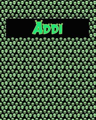 120 Page Handwriting Practice Book with Green Alien Cover Addi: Primary Grades Handwriting Book