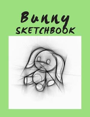 Bunny Sketchbook: Large Format Drawing Notebook