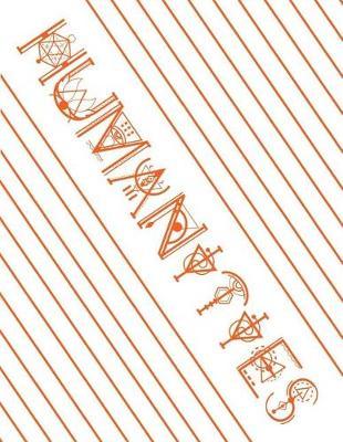 Composition Book - School Subject - Humanities: Contemporary Look of Bright White With Decorative Font and Stripes