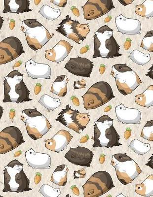 Kawaii Guinea Pig Sketchbook: Guinea Pig Themed Blank Sketchbook, 120 Pages, 8.5 x 11, Perfect Blank Paper Notebook for Drawing, Doodling and Sketching Your Art
