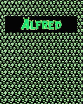 120 Page Handwriting Practice Book with Green Alien Cover Alfred: Primary Grades Handwriting Book