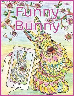Funny Bunny: Happy coloring pages
