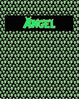120 Page Handwriting Practice Book with Green Alien Cover Angel: Primary Grades Handwriting Book