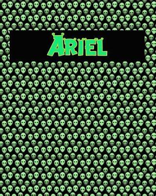 120 Page Handwriting Practice Book with Green Alien Cover Ariel: Primary Grades Handwriting Book