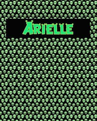 120 Page Handwriting Practice Book with Green Alien Cover Arielle: Primary Grades Handwriting Book