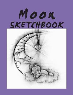 Moon Sketchbook: Drawing Notebook