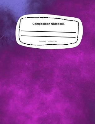 Composition Notebook: 7.44 x 9.69, 18.90 x 24.61cm School Notebook Journal