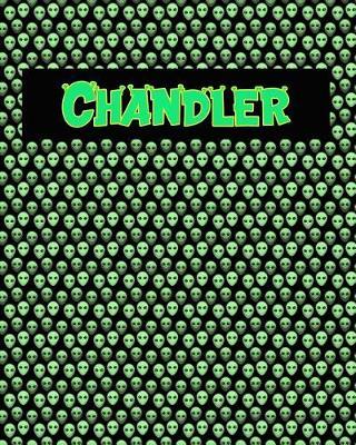 120 Page Handwriting Practice Book with Green Alien Cover Chandler: Primary Grades Handwriting Book