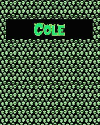120 Page Handwriting Practice Book with Green Alien Cover Cole: Primary Grades Handwriting Book